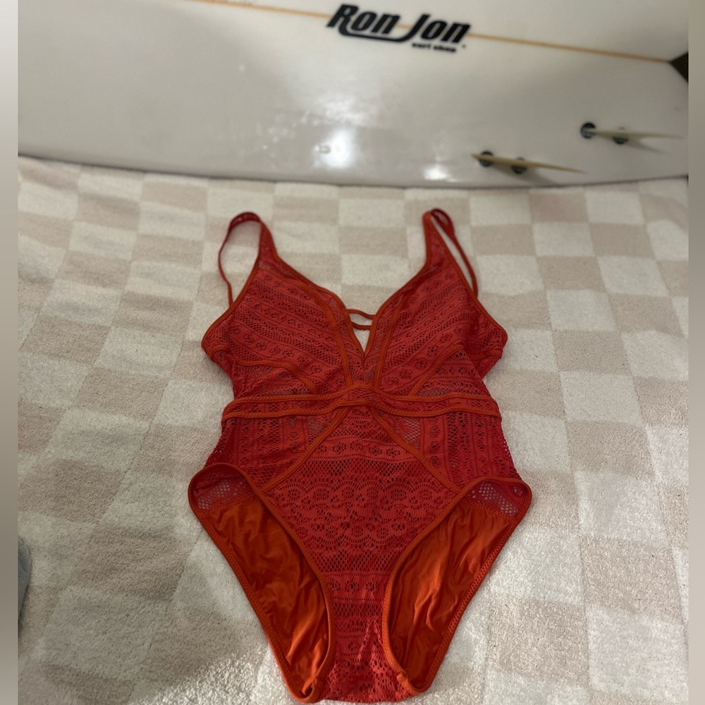 BECCA Vibrant Orange Swimwear